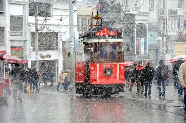 İstanbul'dan kar manzaraları... 2