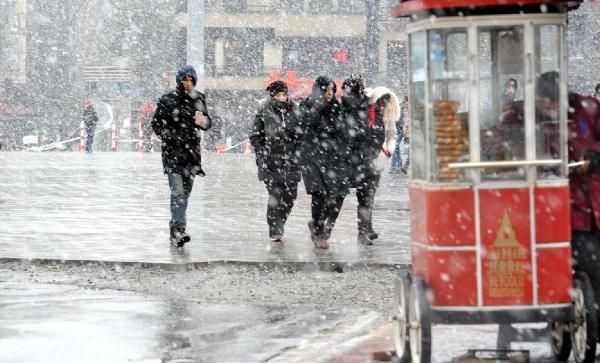 İstanbul'dan kar manzaraları... 5