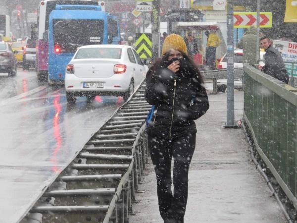 İstanbul'dan kar manzaraları... 20