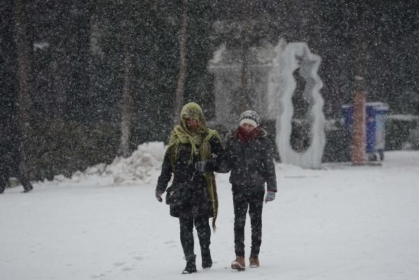İstanbul'dan kar manzaraları... 9