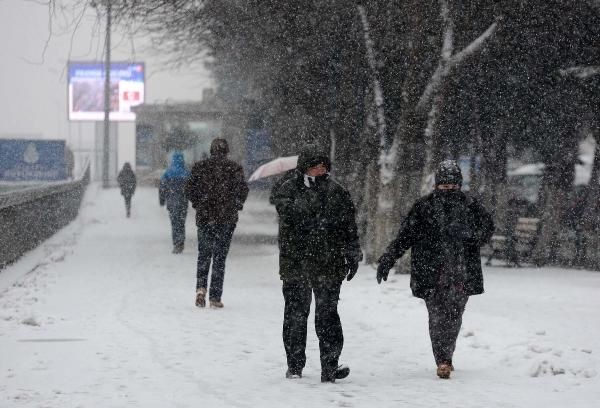 İstanbul'dan kar manzaraları... 8