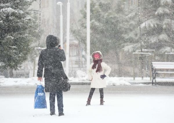 İstanbul'dan kar manzaraları... 11