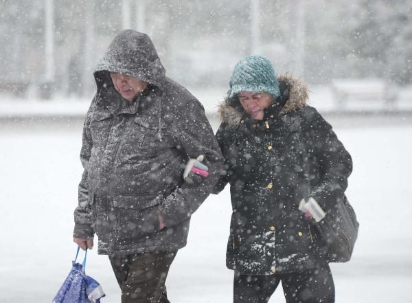 İstanbul'dan kar manzaraları... 12