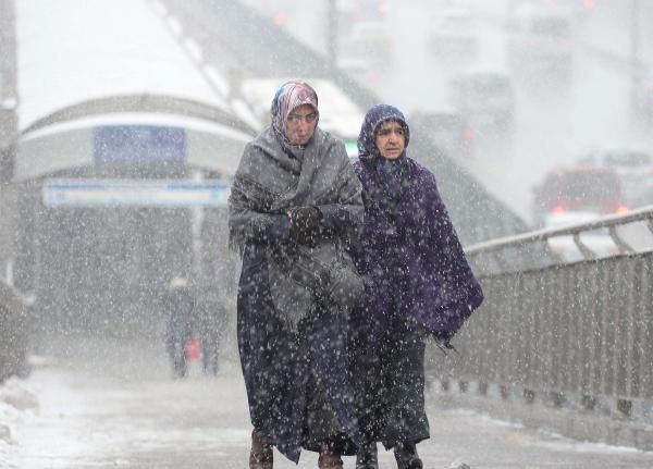 İstanbul'dan kar manzaraları... 13