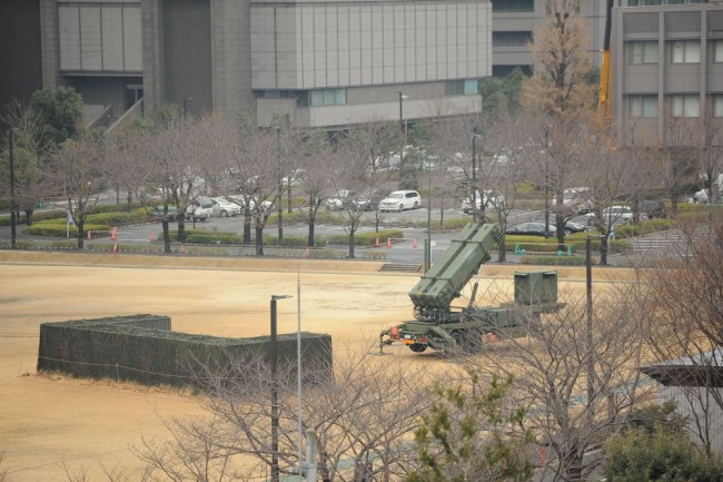 Japonya, Bakanlık binasına Patriot füzesi yerleştirdi 8