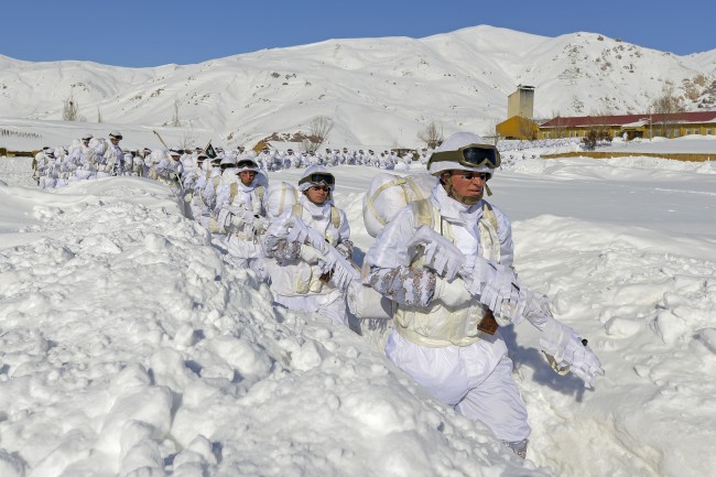Hakkari'de komando eğitiminden nefes kesen kareler 3