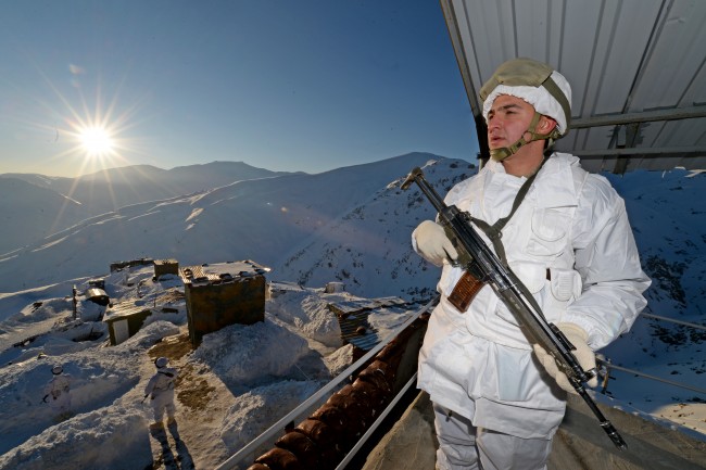 Hakkari'de komando eğitiminden nefes kesen kareler 12