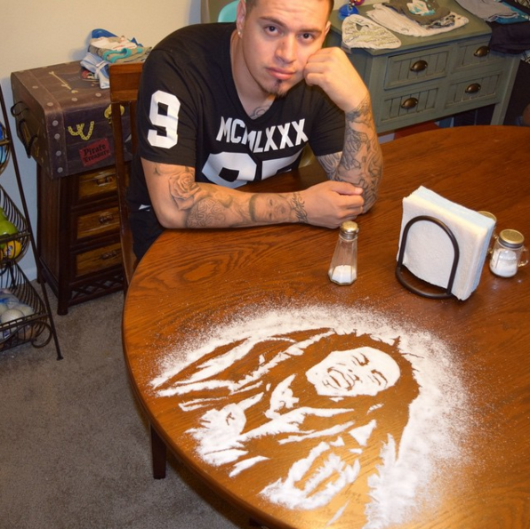 Tuzdan portreler şaşkına çeviriyor 6