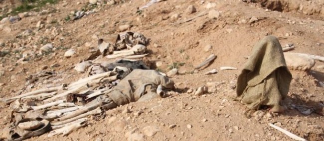 Sincar'da 35 toplu mezar bulundu 6