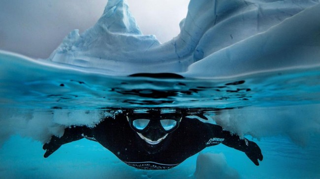 Eksi 2 derecede Güney Okyanus'a daldılar 3