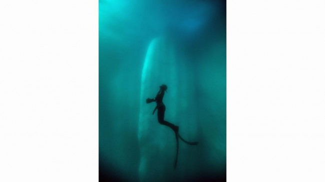 Eksi 2 derecede Güney Okyanus'a daldılar 7