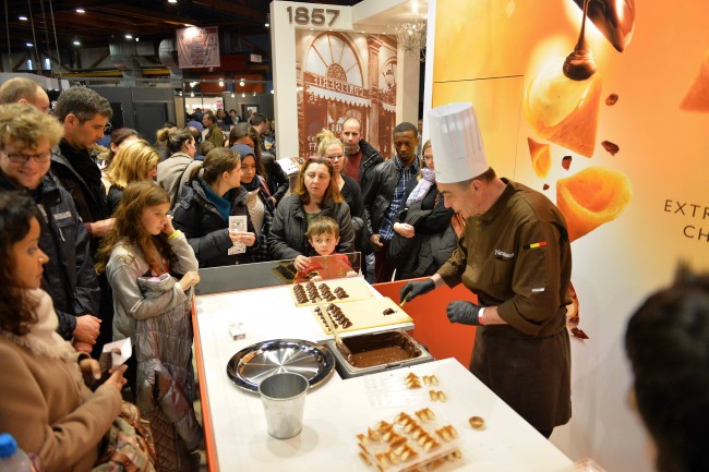 Brüksel'de çikolata fuarı düzenlendi 2