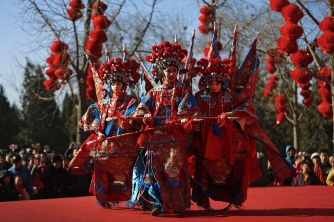 Çin yeni yılında çılgın kutlamalar 32