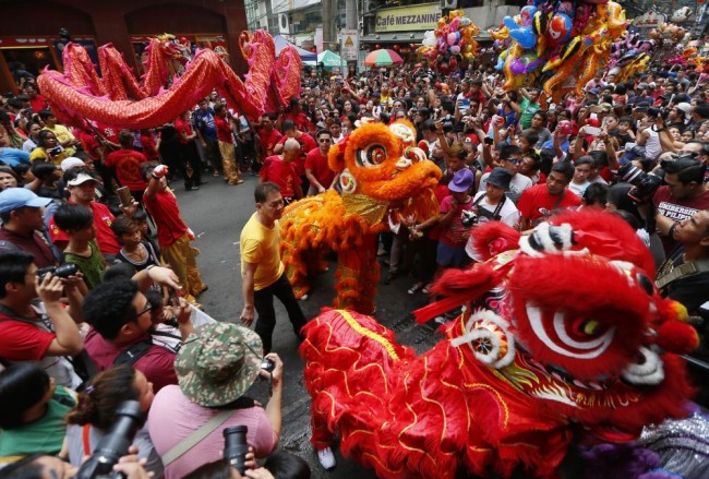 Çin yeni yılında çılgın kutlamalar 5