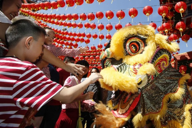 Çin yeni yılında çılgın kutlamalar 7