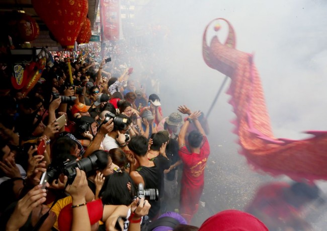 Çin yeni yılında çılgın kutlamalar 10