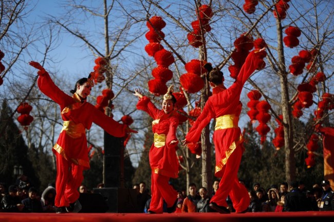 Çin yeni yılında çılgın kutlamalar 19