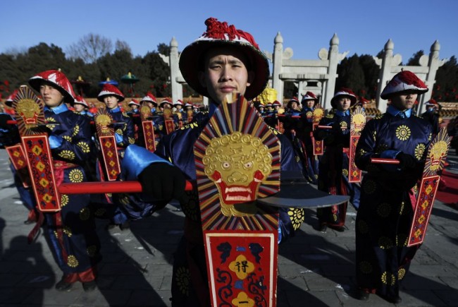 Çin yeni yılında çılgın kutlamalar 23