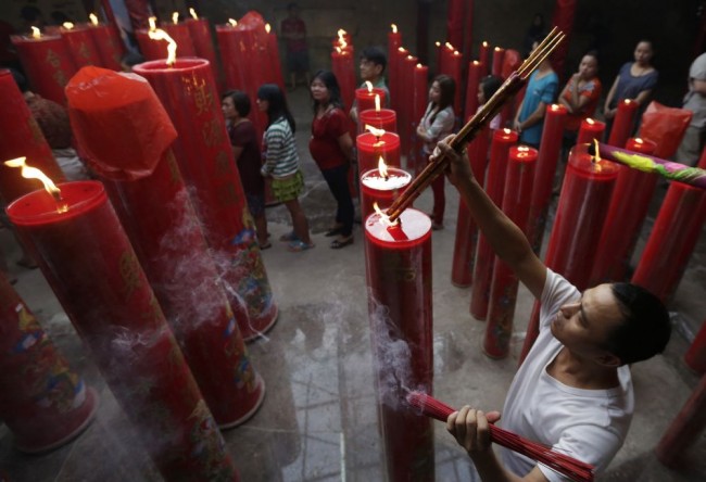 Çin yeni yılında çılgın kutlamalar 24