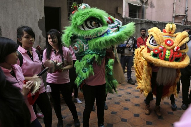 Çin yeni yılında çılgın kutlamalar 27