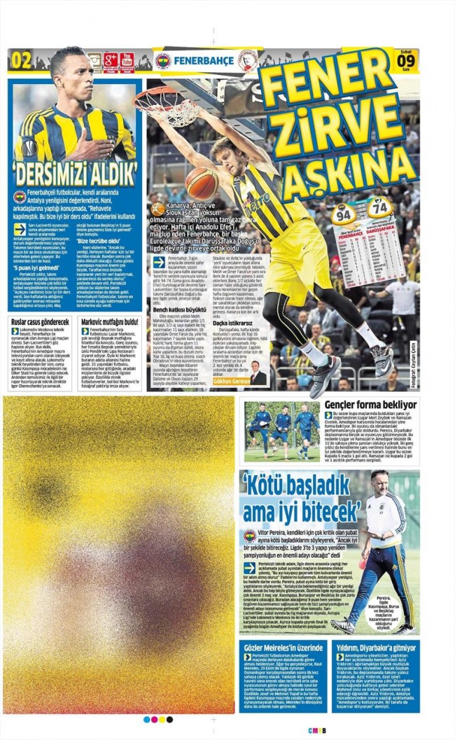 'Beşiktaş Bayern Münih gibi' 65