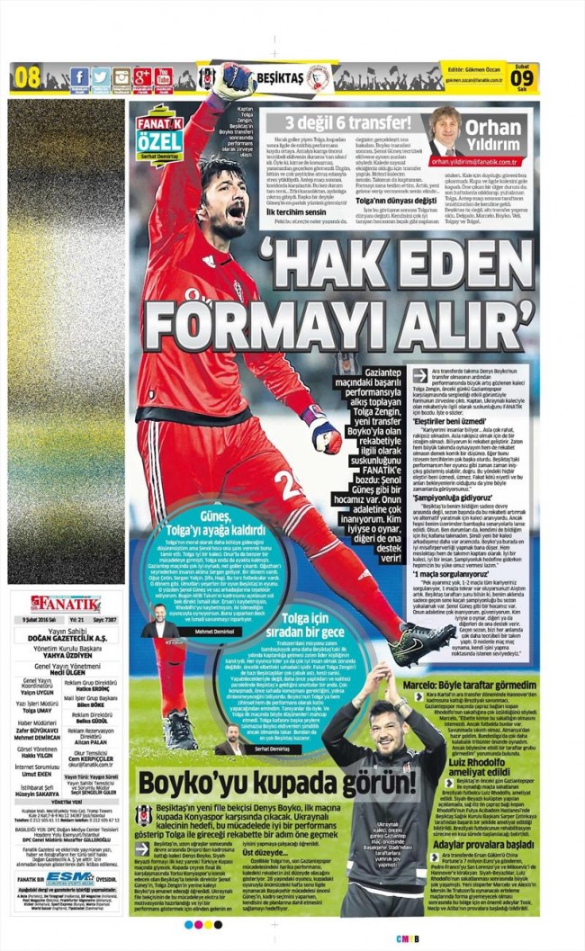 'Beşiktaş Bayern Münih gibi' 59