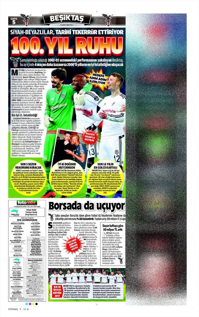 'Beşiktaş Bayern Münih gibi' 47