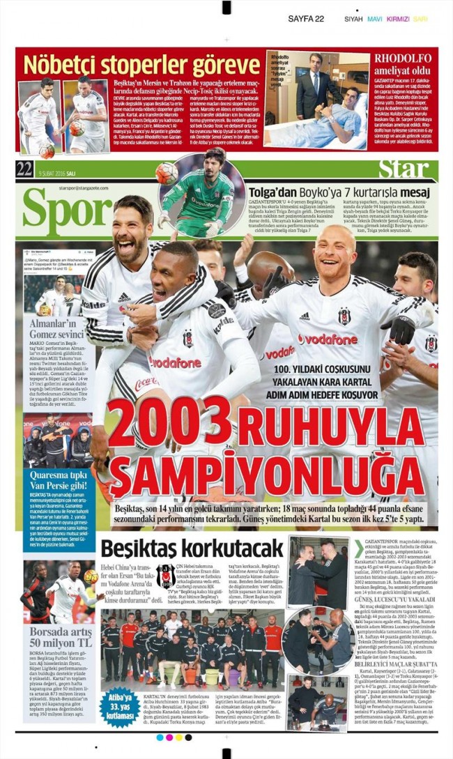 'Beşiktaş Bayern Münih gibi' 24