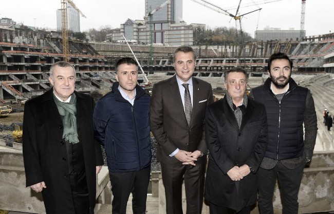 Vodafone Arena yükseliyor 2