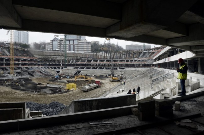 Vodafone Arena yükseliyor 4