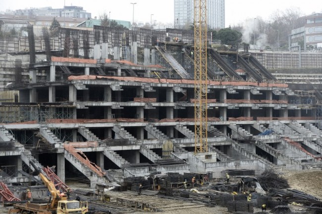 Vodafone Arena yükseliyor 7