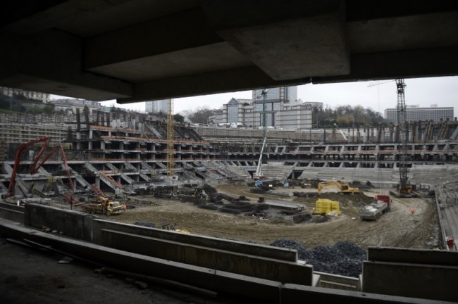 Vodafone Arena yükseliyor 12