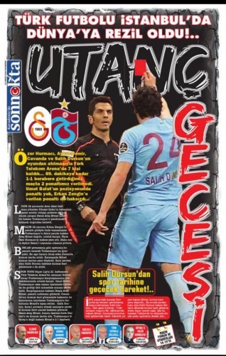 Futbolun utanç gecesi 3