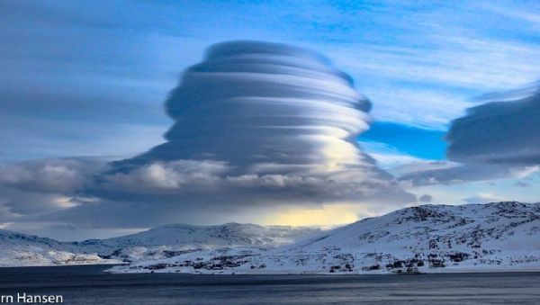 Kutup bölgelerinin doğa olayları hayrete düşürdü 6