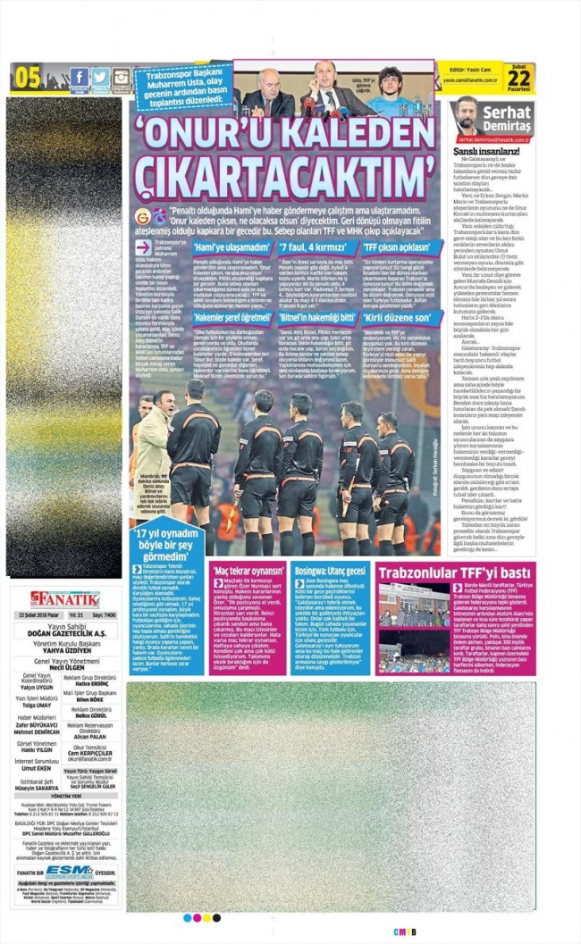 Türk futbolu katledildi 2