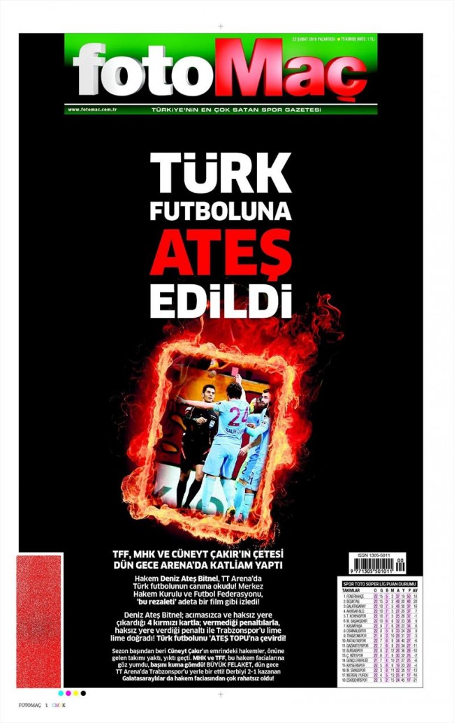 Türk futbolu katledildi 3