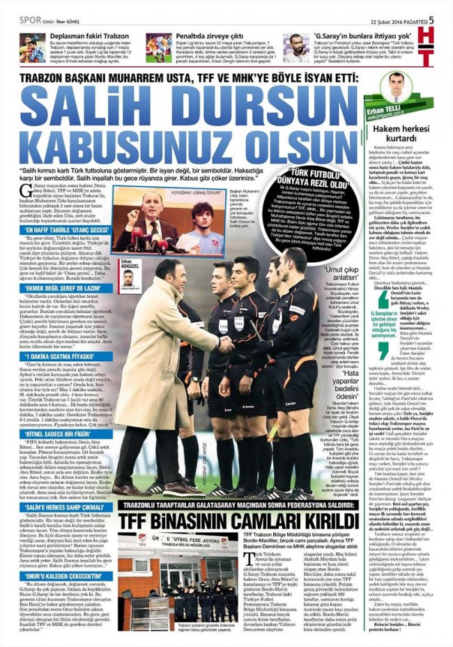 Türk futbolu katledildi 7