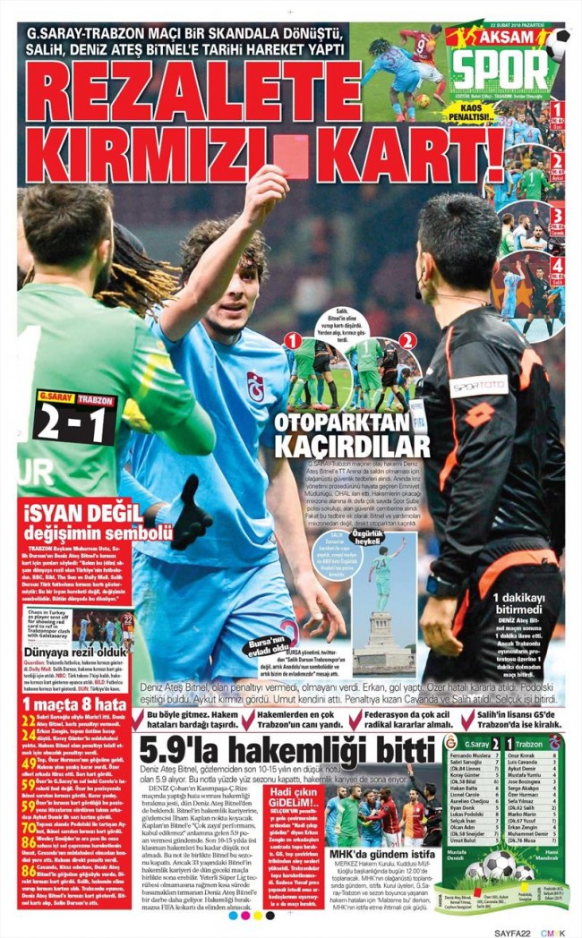 Türk futbolu katledildi 8