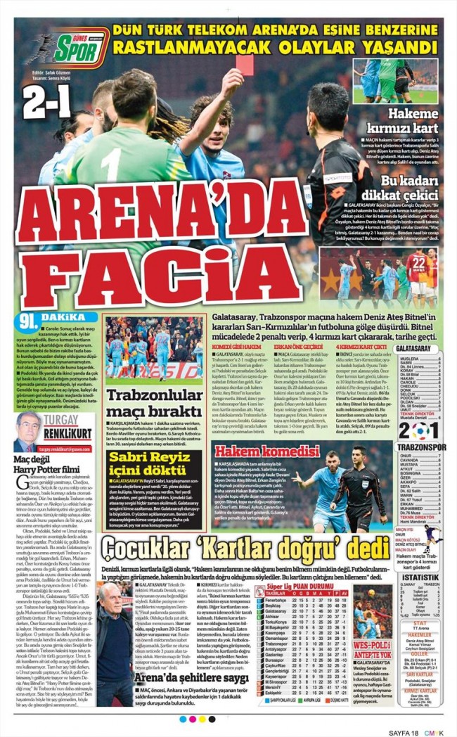 Türk futbolu katledildi 9