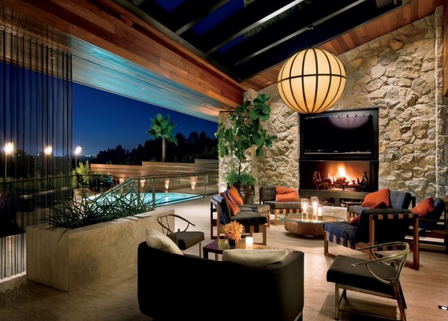 Jennifer Aniston'ın olağanüstü evi 10