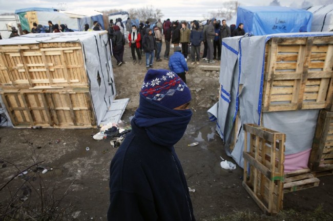 Fransa'da sığınmacı kampı alev alev 27