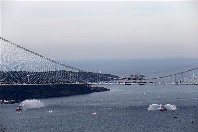 Dünden bugüne Yavuz Sultan Selim Köprüsü 6