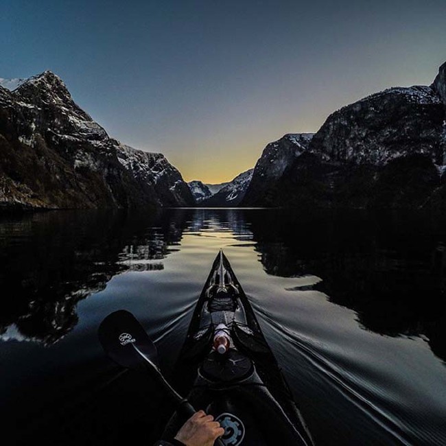 Norveçli macerasever kanocudan büyüleyici fotoğraflar 3