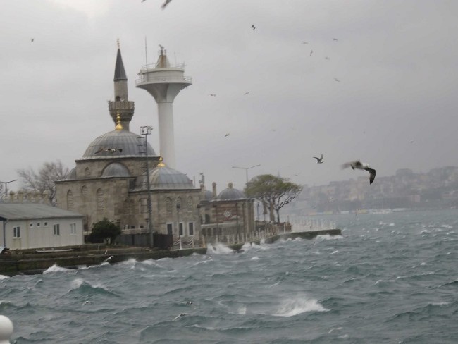 İstanbul'da fırtına ve yağmur 1