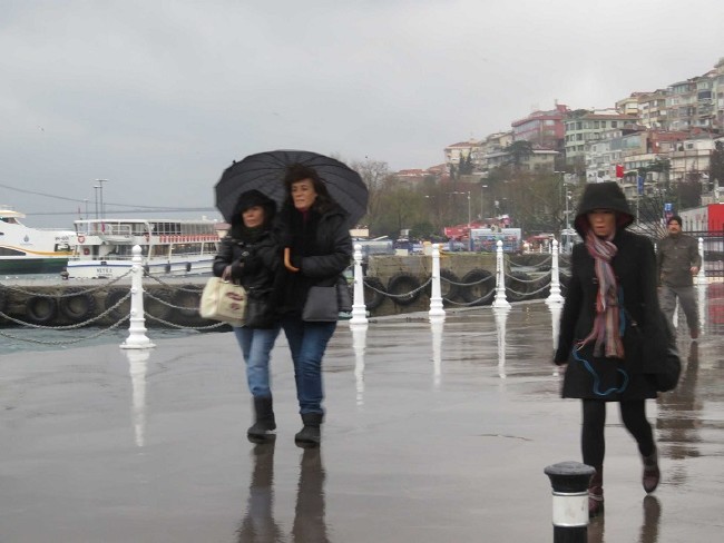 İstanbul'da fırtına ve yağmur 17