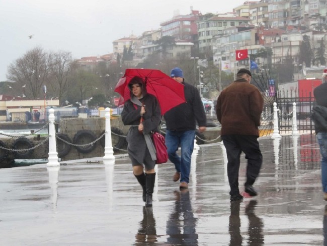 İstanbul'da fırtına ve yağmur 18
