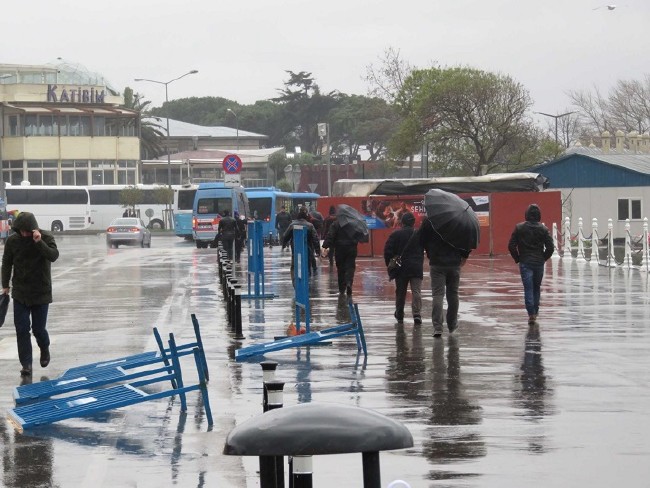 İstanbul'da fırtına ve yağmur 2