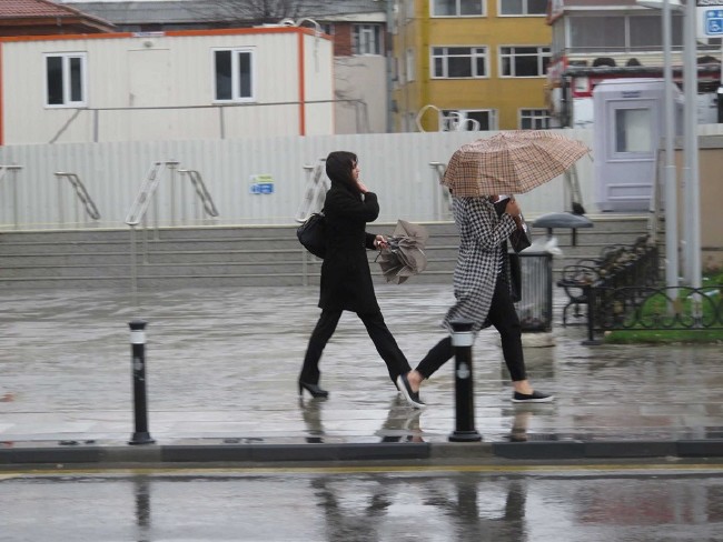 İstanbul'da fırtına ve yağmur 14
