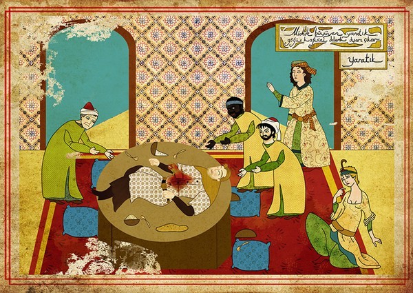 Komik Osmanlı Minyatürleri