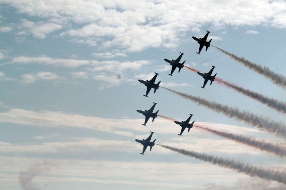 Türk Yıldızları nefes kesti 12